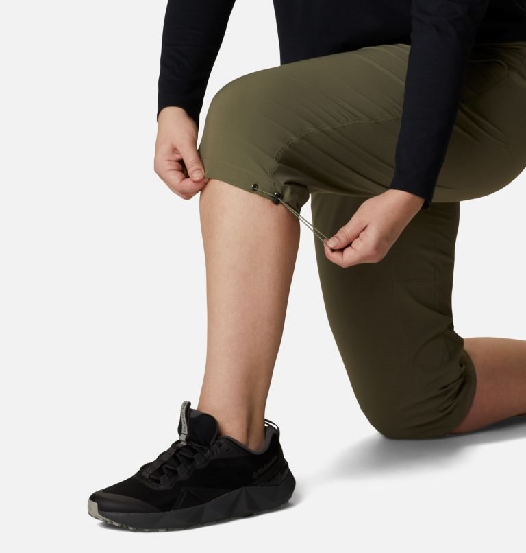 Women's Columbia Saturday Trail II Knee Pants Olive | Plus Size CA-H140A